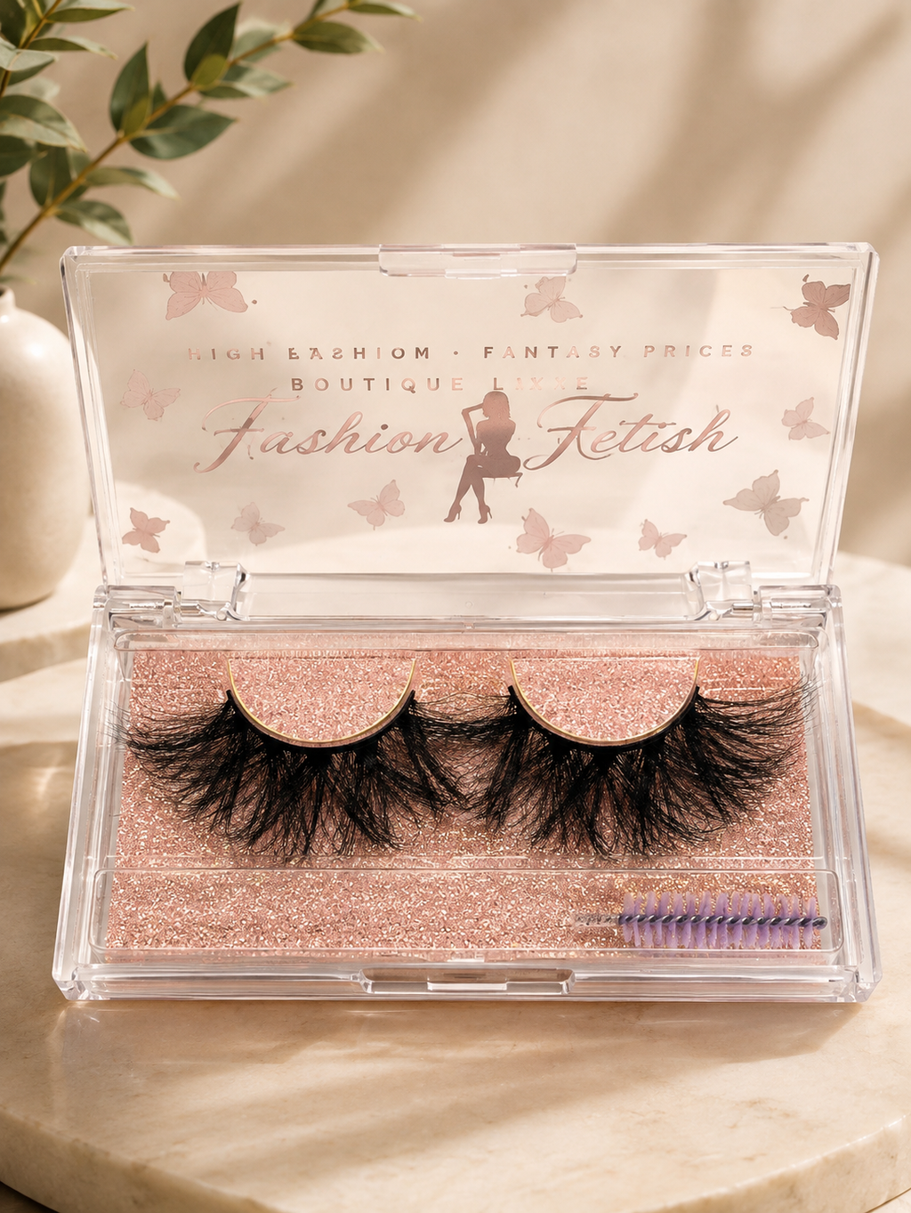 DY001 25mm Fluffy Wispy Lashes