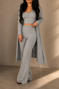 Cozy Luxe Ribbed 3-Piece Set