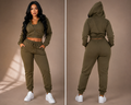 The Luxe Olive Lounge Set