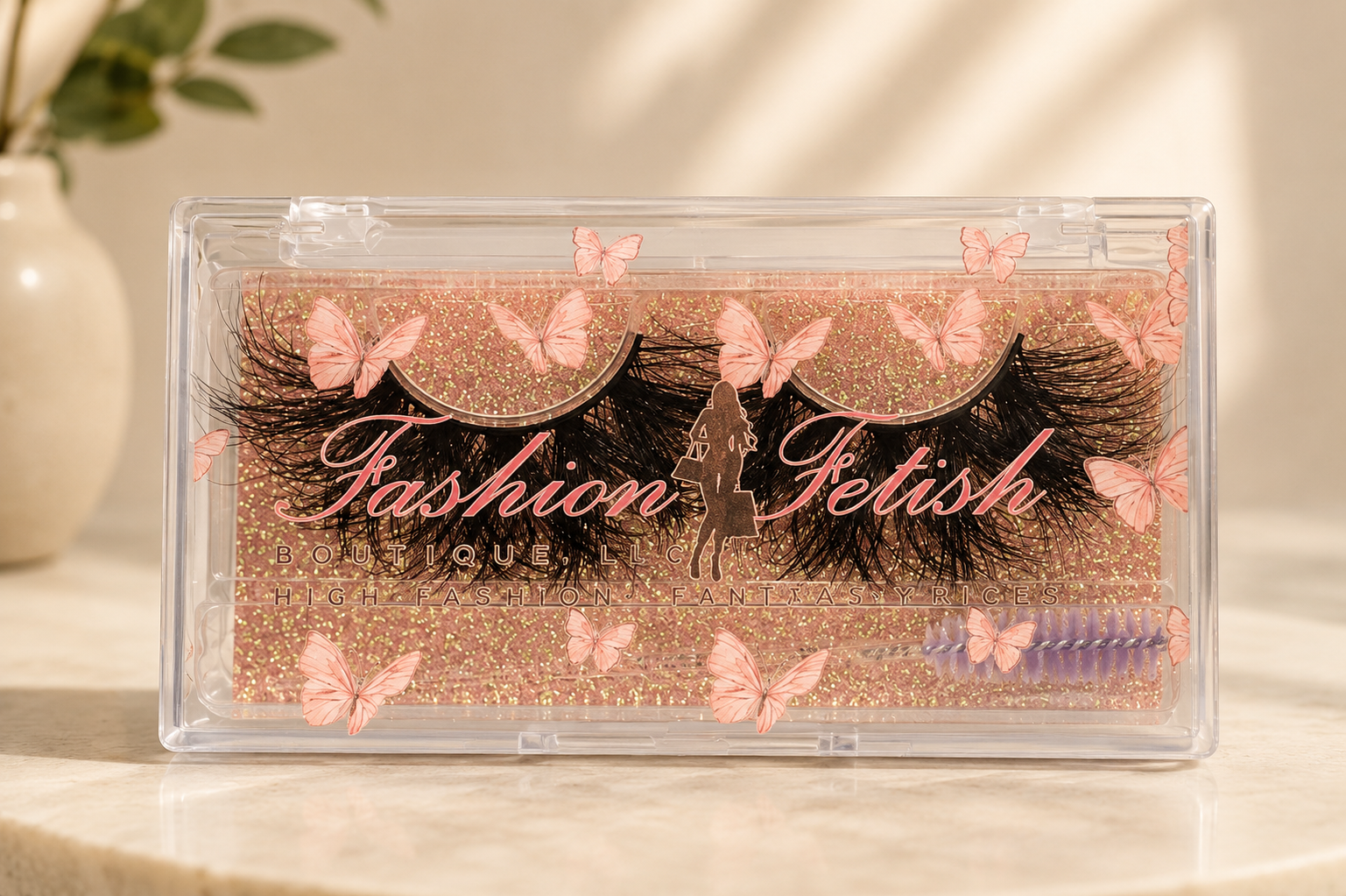 DY001 25mm Fluffy Wispy Lashes
