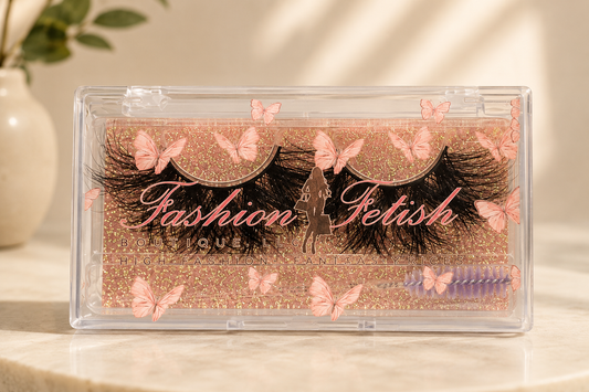 DY001 25mm Fluffy Wispy Lashes