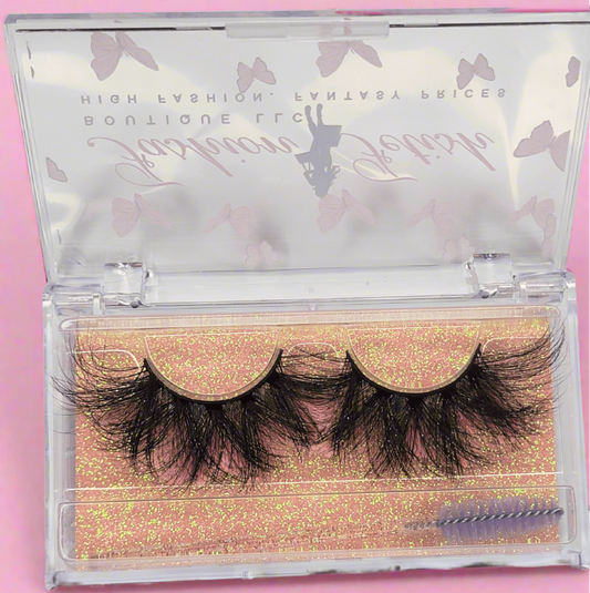 25mm lashes in style DY001