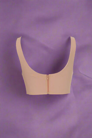 NUDE CROP TOP